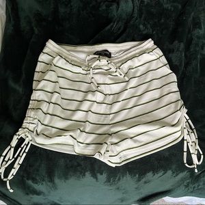 Stripped Kittenish shorts size large